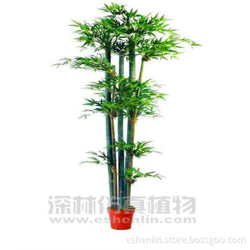 nearly natural dark stem artificial bamboo stem,lucky bamboo tree